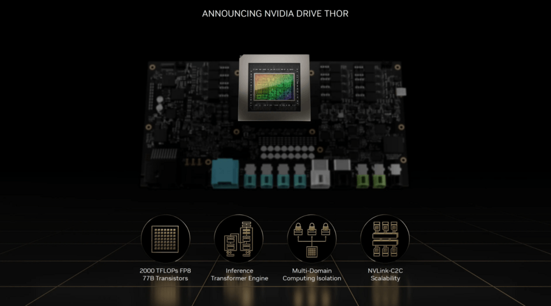 面向 L4 级自动驾驶，英伟达下一代车载自动驾驶域控芯片 NVIDIA Thor 落地“合肥工厂”