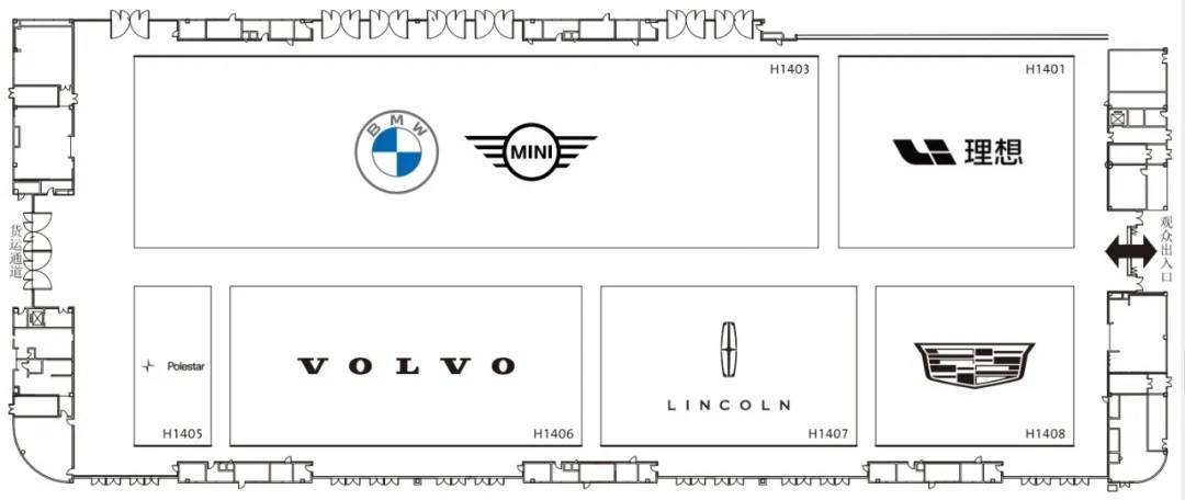 2024成都车展展位图公布 1600款车型参展