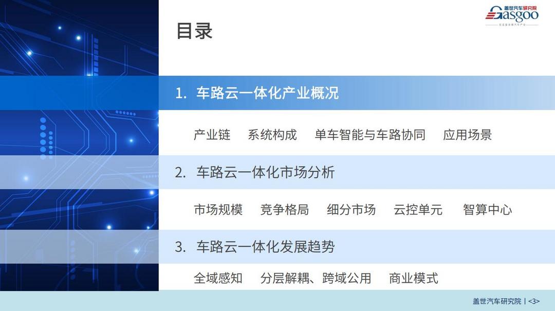 盖世汽车研究院：新智赋能，车路云一体化落地加速