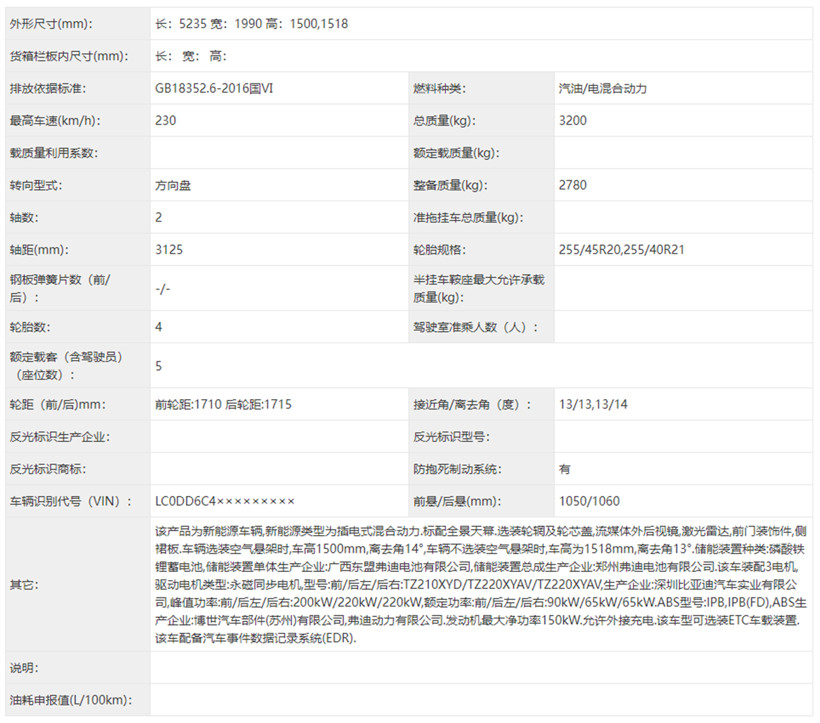 工信部第387批新车汇总：比亚迪王朝系列焕新，腾势Z9三厢版亮相